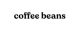 coffee beans