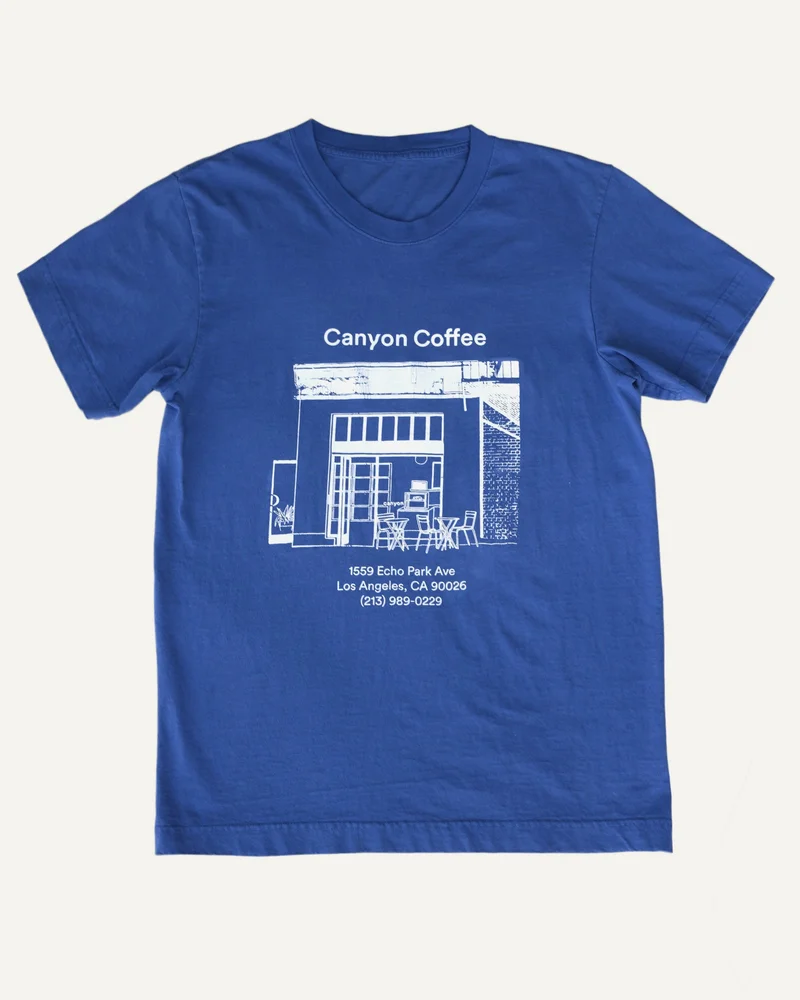 Image of Canyon Echo Park Blue Tee