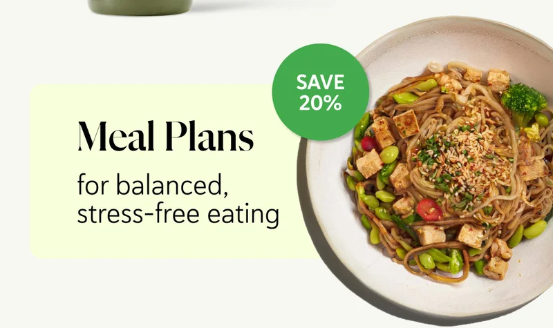 Meal Plans for balanced, stress-free eating