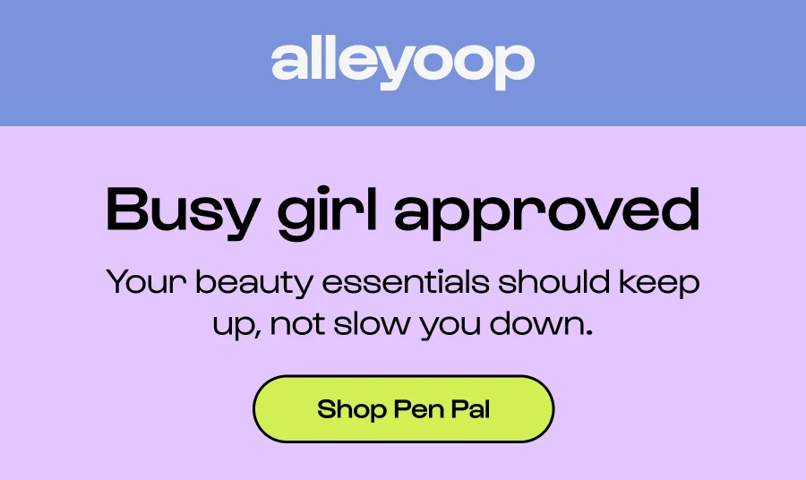 Busy girl approved Your beauty essentials should keep up, not slow you down. Click to Shop Pen Pal