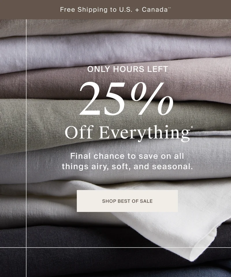 ONLY HOURS LEFT | SHOP BEST OF SALE