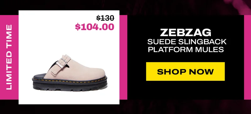 Zebzag Suede Slingback Platform Mules