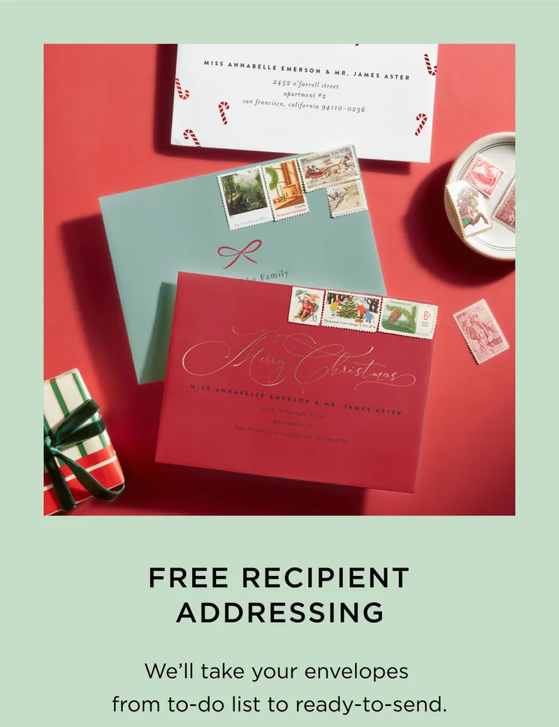 Free Recipient Addressing