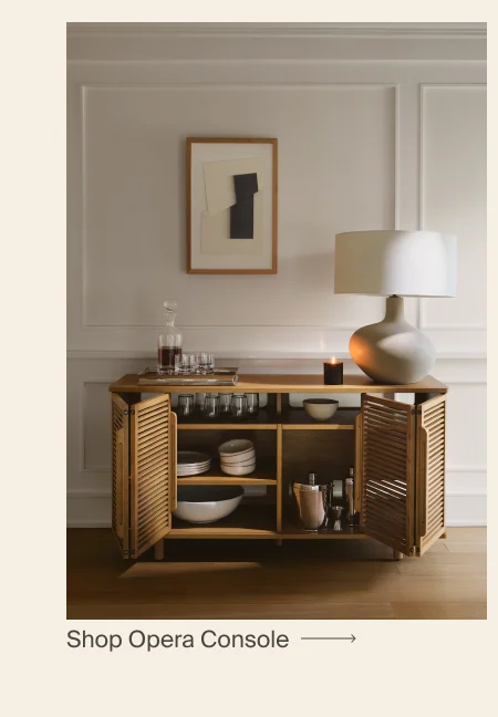 Opera Tall Media Console