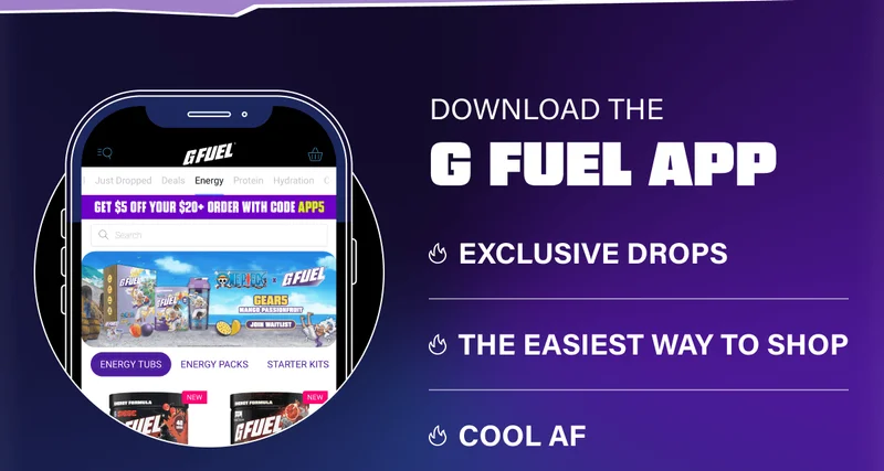 Download the G FUEL App