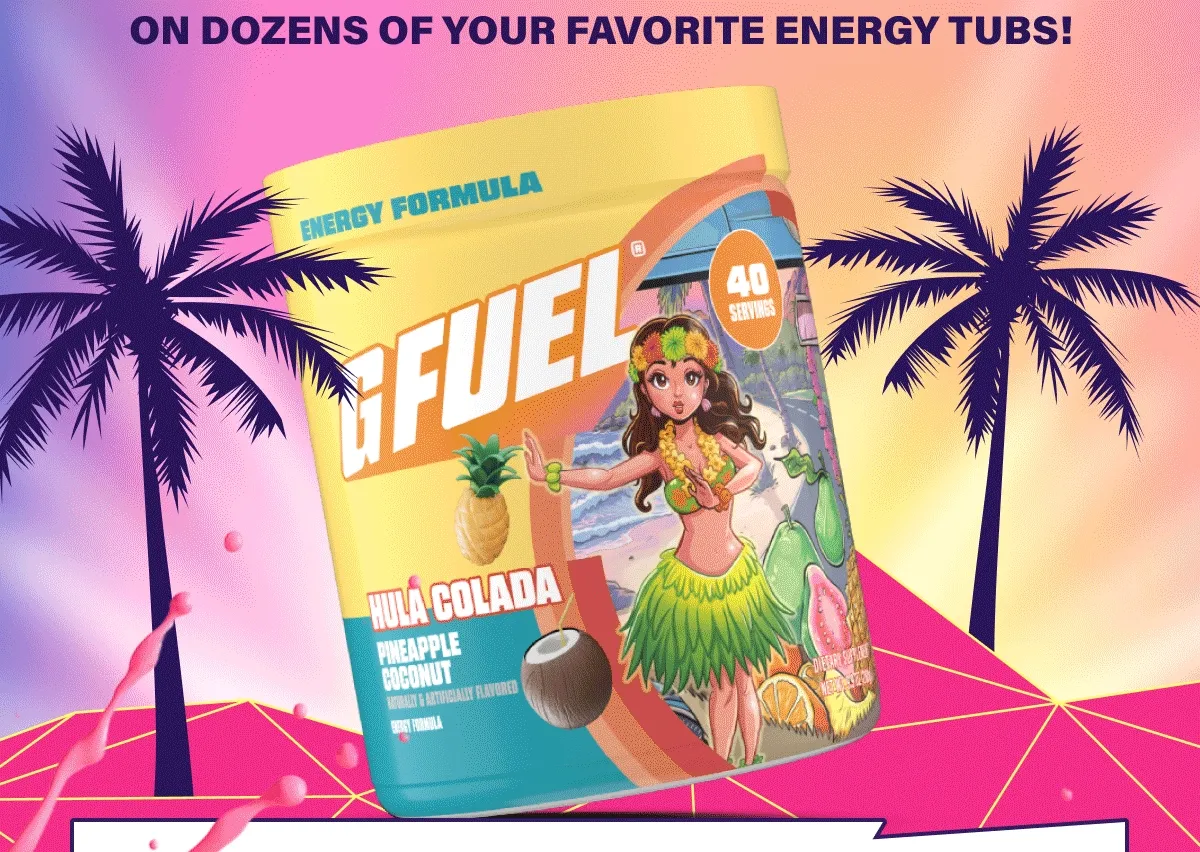 on dozens of your favorite energy tubs