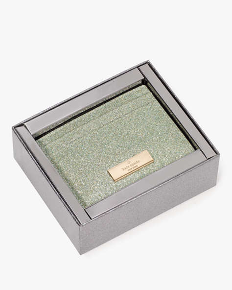 Kenzie Boxed Glitter Small Cardholder