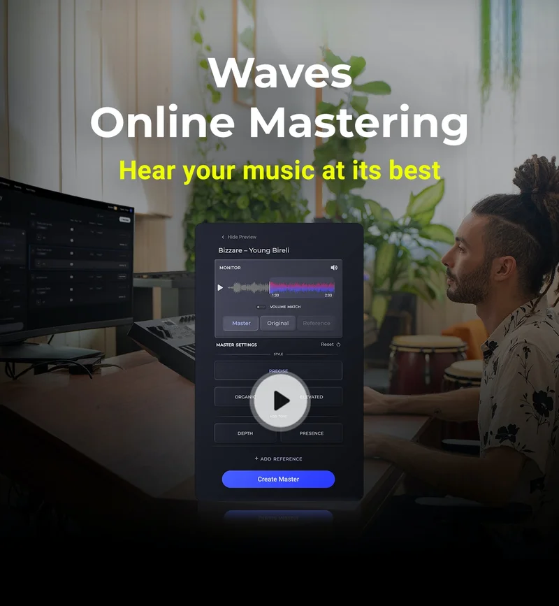 NEW! Waves Online Mastering