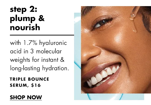 Step 2: Plump & nourish