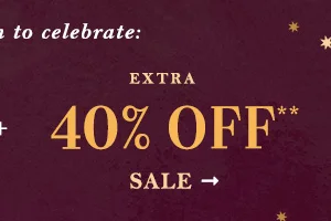 extra 40% off sale
