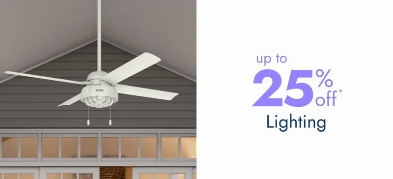 Save on Lighting - up to 25% off