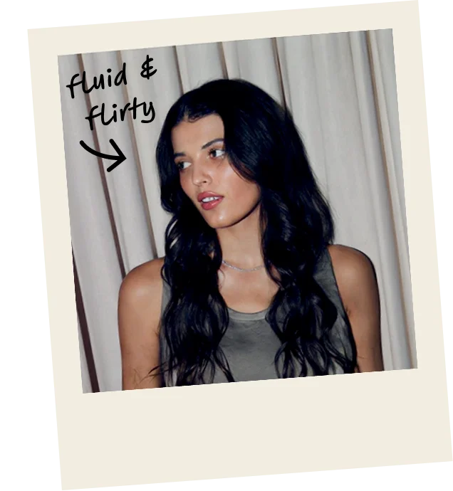 Fluid & flirty