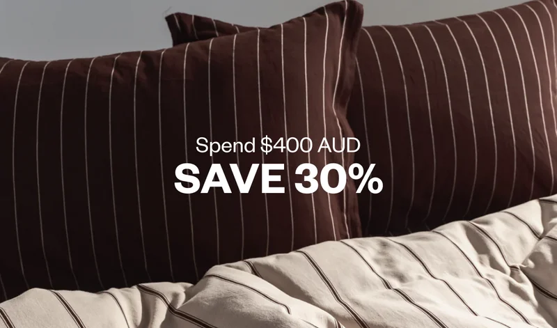 Spend $400 AUD, SAVE 30%
