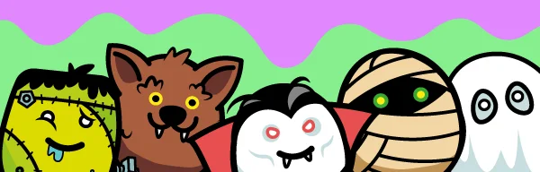 Halloween Footer