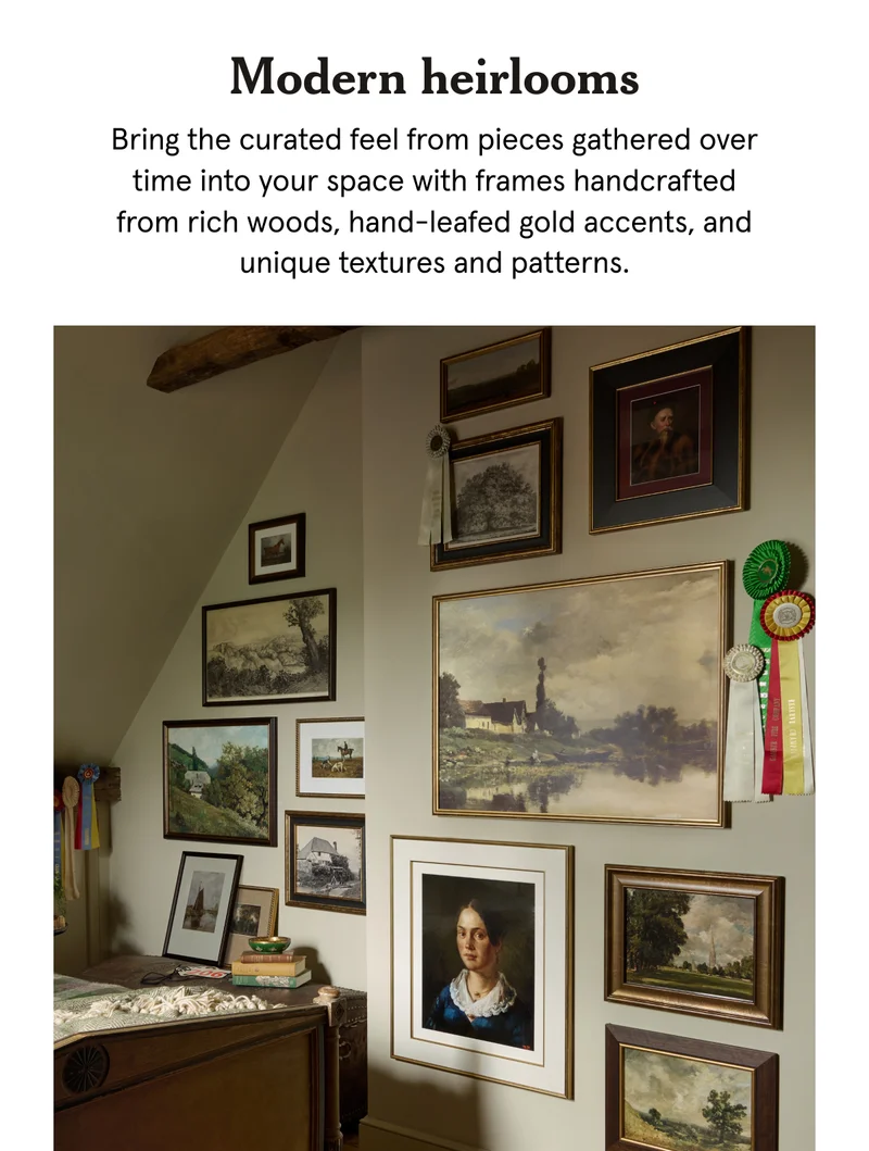 Modern heirlooms