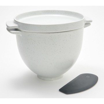KitchenAid 5-qt Ceramic Bread Bowl with Lid & Dough Scraper