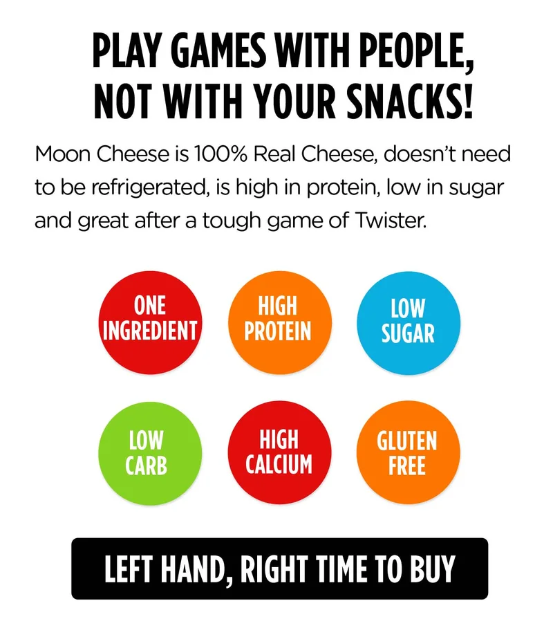 Moon Cheese | Don't Play Games with your Snacks