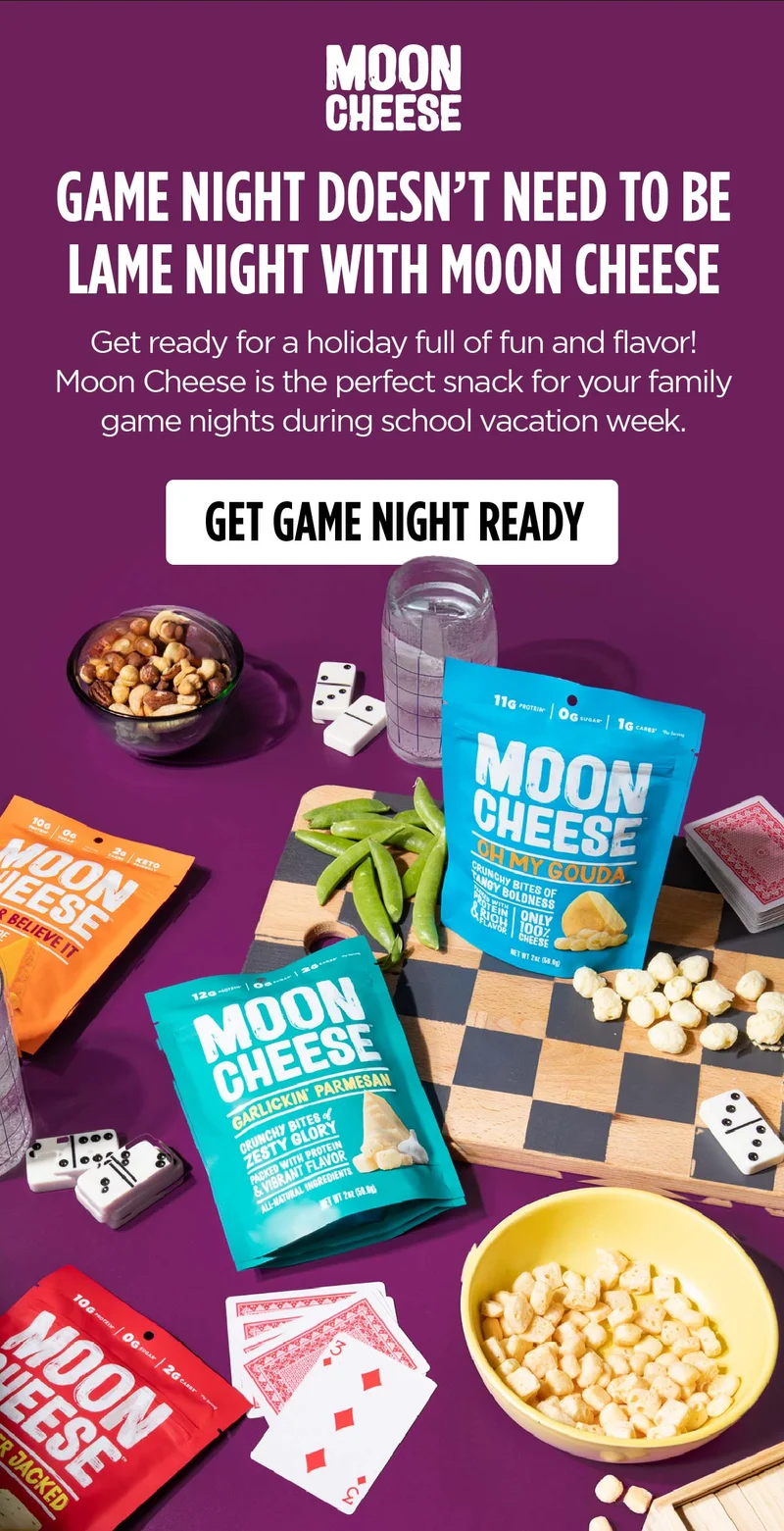 Moon Cheese | Give Holiday Cheese | Christmas tree GIF | Get the perfect gift