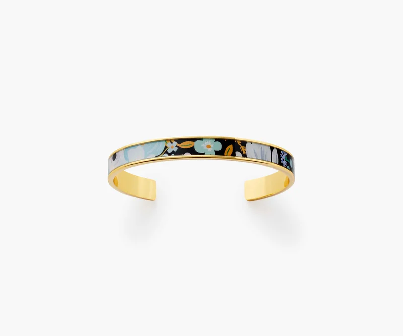 Image of Skinny Cuff - Garden Party Blue