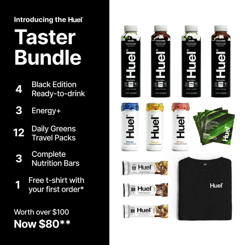 Introducing Huel Taster Bundle