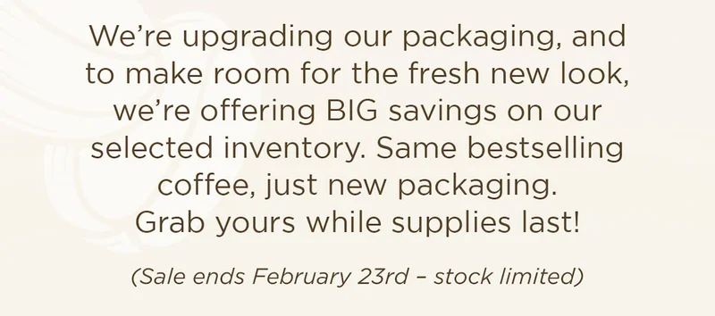 Sale ends Feb 23