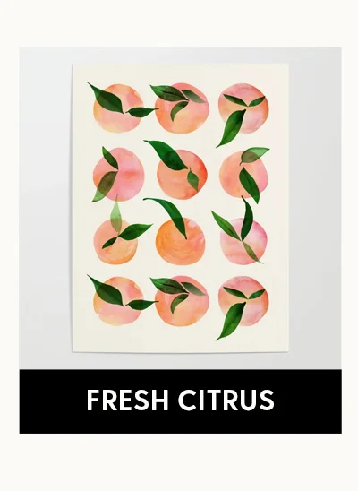 Shop Fresh Citrus Posters