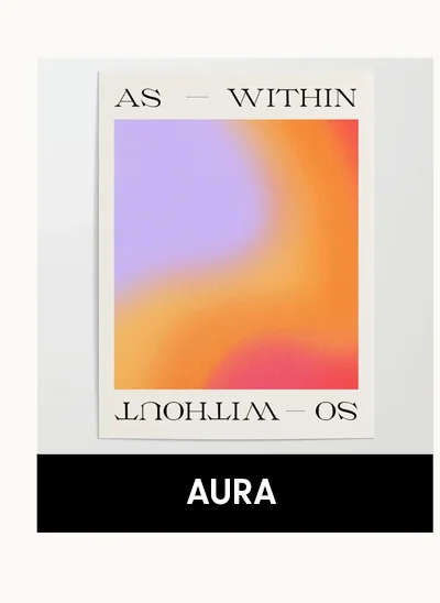 Shop Aura Posters