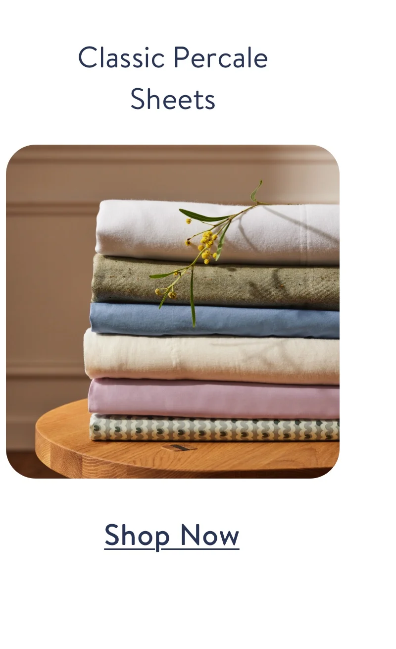Classic Percale Sheets