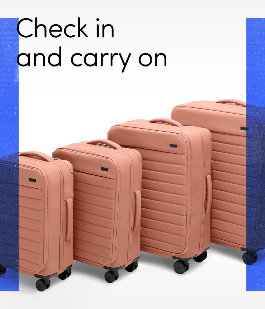 Check in and carry on