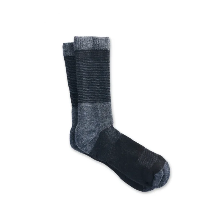75031 - Danner Bull Run Socks - Crew - Black/Gray - Unisex sizing