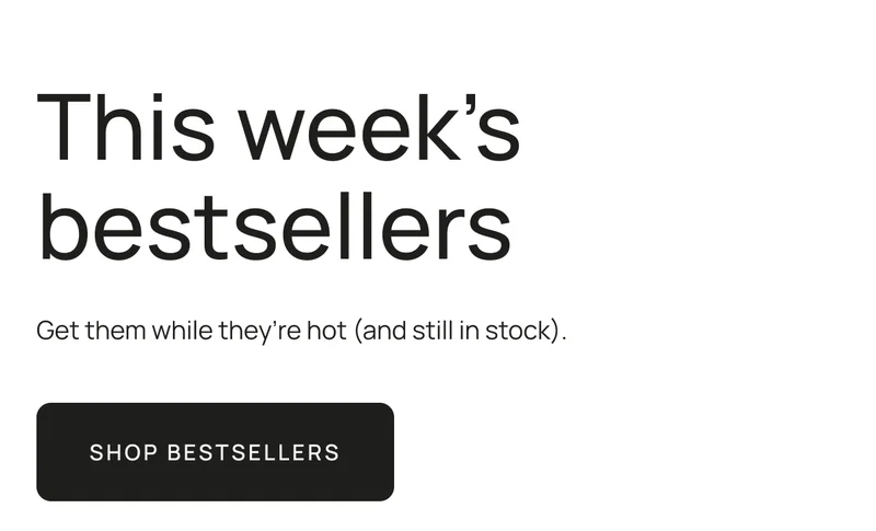 This Week's Bestsellers