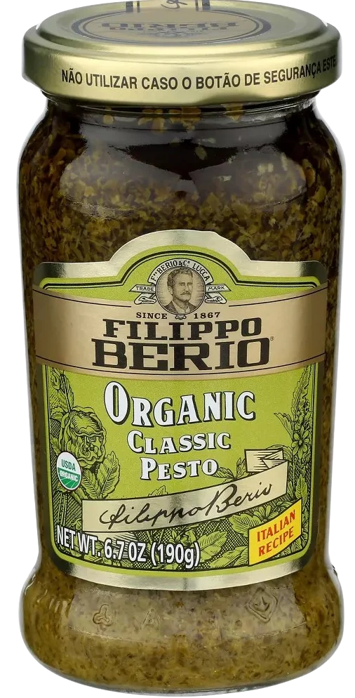 Image of Filippo Berio Organic Basil Pesto