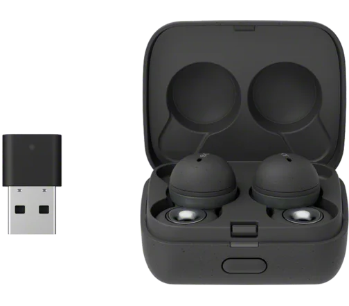Sony LinkBuds True Wireless Open-Ear Earbuds, Dark Gray LinkBuds UC