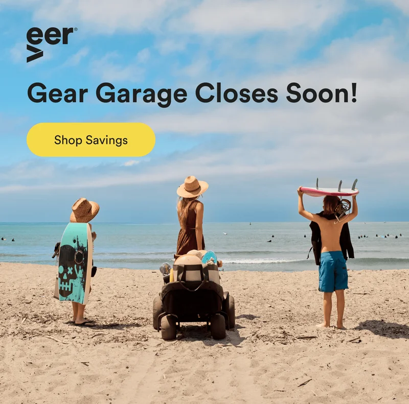 veer - gear garage closes soon! - shop savings