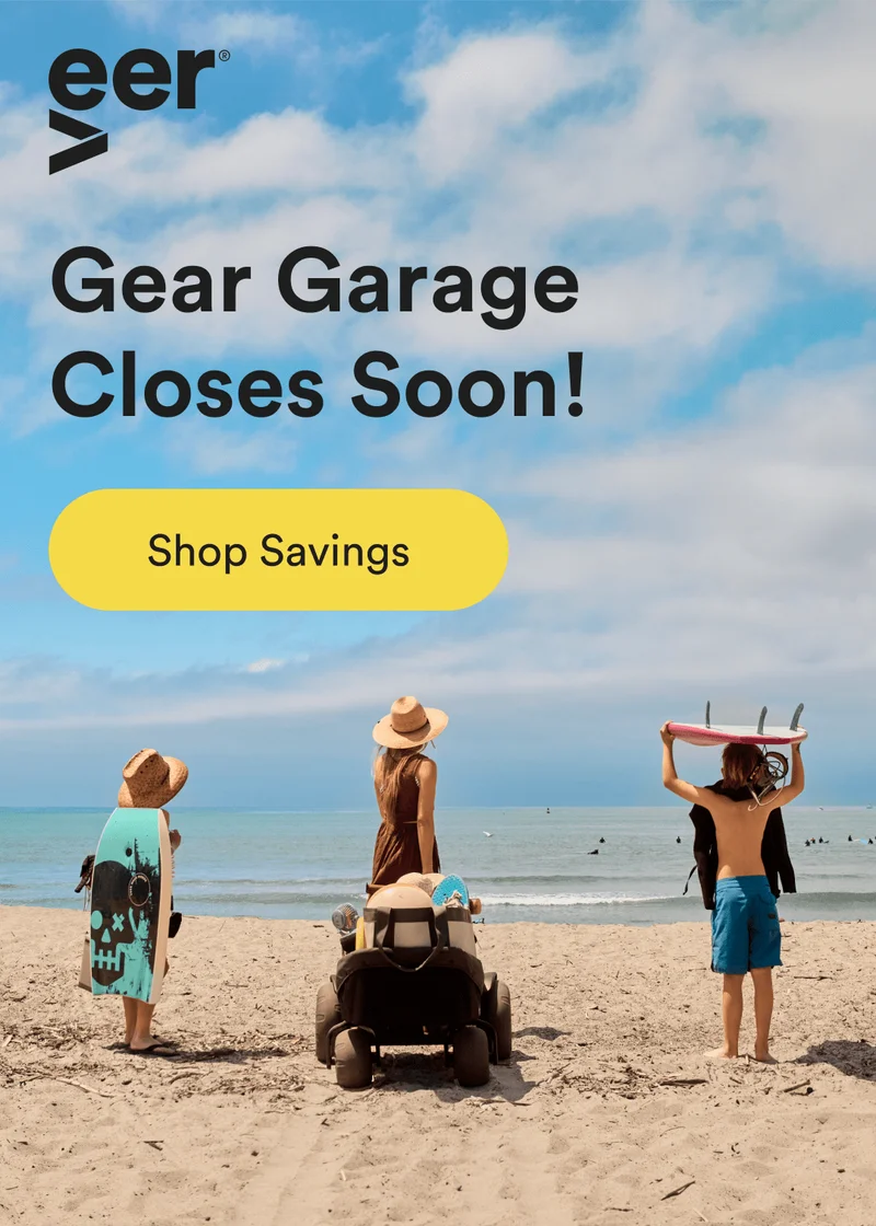 veer - gear garage closes soon! - shop savings