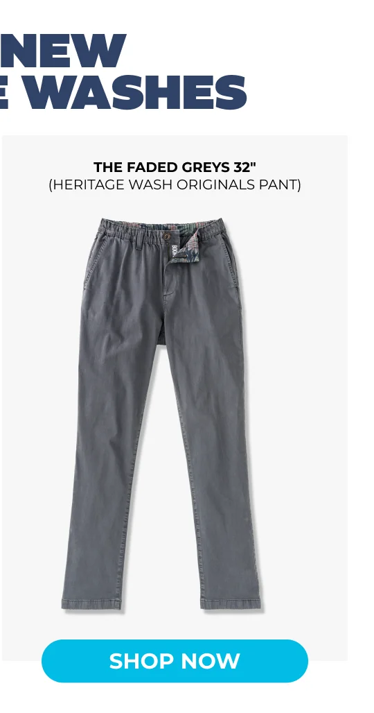 Heritafe Wash Originals Pant: The Faded Greys