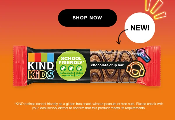 KIND Kids School Friendly Chocolate Chip Bars