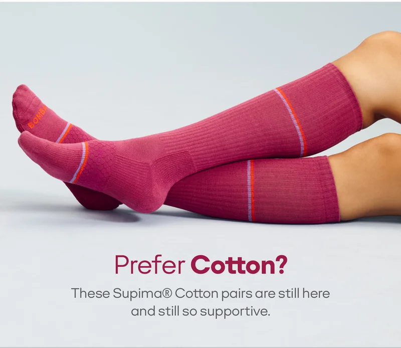 Prefer Cotton? These Supima Cotton pairs are still here and still so supportive.