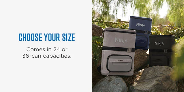 Choose your size-- Comes in 24 or 36-can capacities.