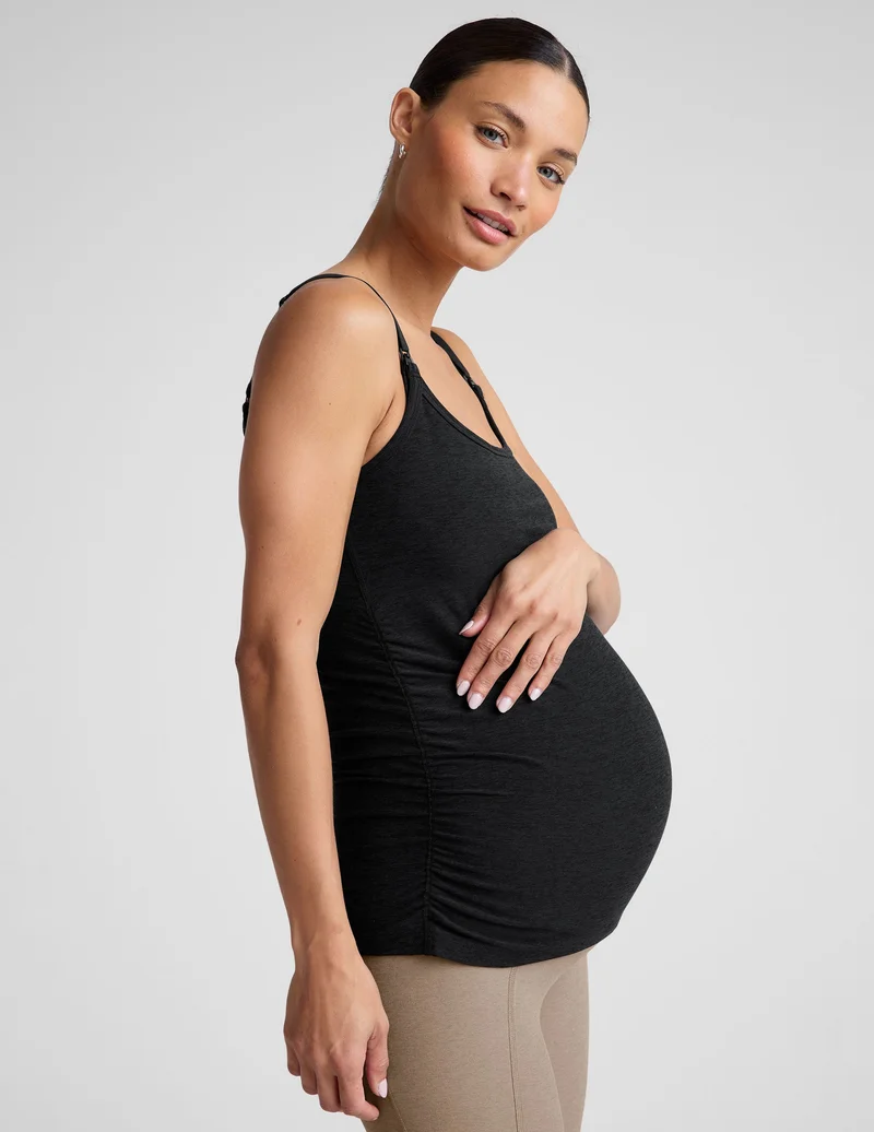 Image of Spacedye Keep It Simple Nursing Tank