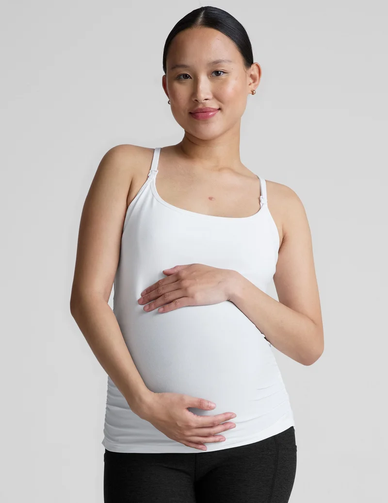 Image of Spacedye Keep It Simple Nursing Tank