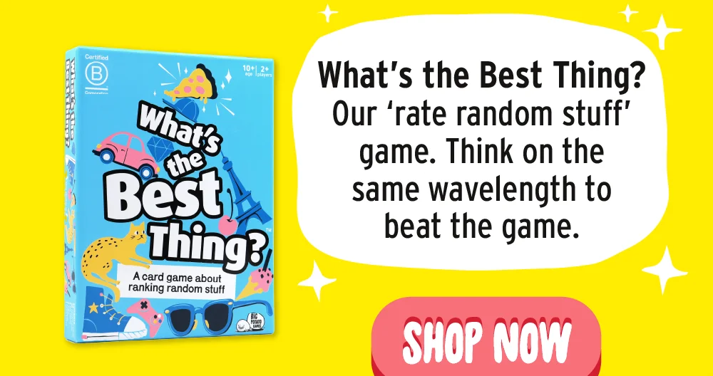 What's The Best Thing: Shop Now