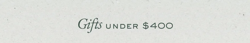 Gifts under $400