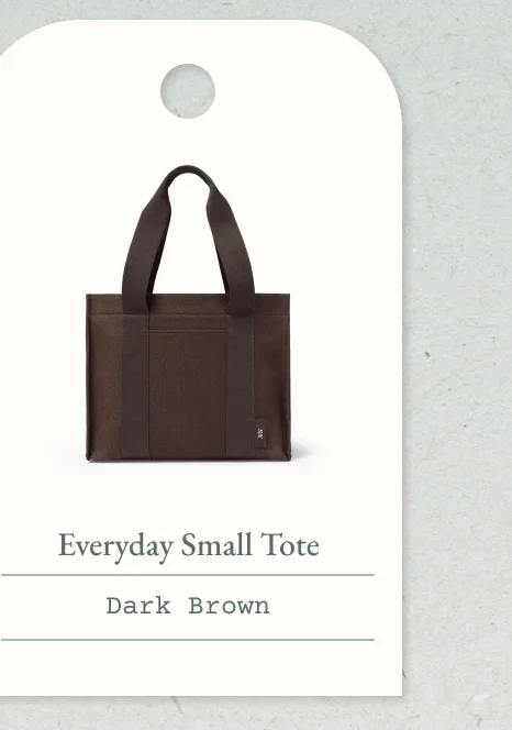 Everyday Small Tote Brown