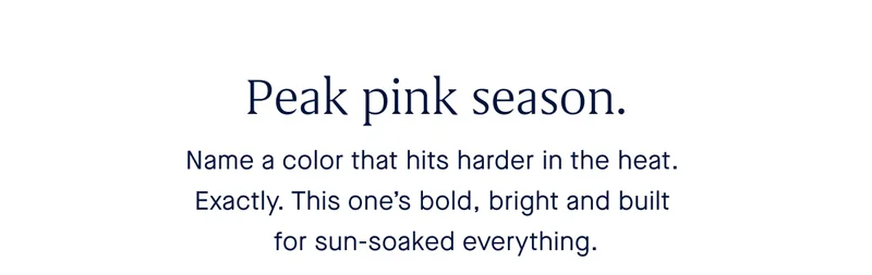 Name a color that hits harder in the heat. Exactly. This oneβs bold, bright and built for sun-soaked everything. Name a color that hits harder in the heat. Exactly. This oneβs bold, bright and built for sun-soaked everything.