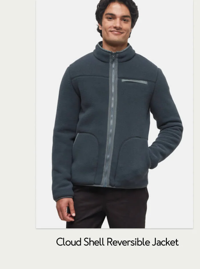 Cloud Shell Reversible Jacket