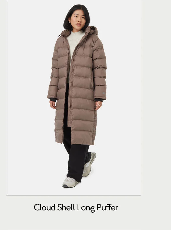 Cloud Shell Long Puffer