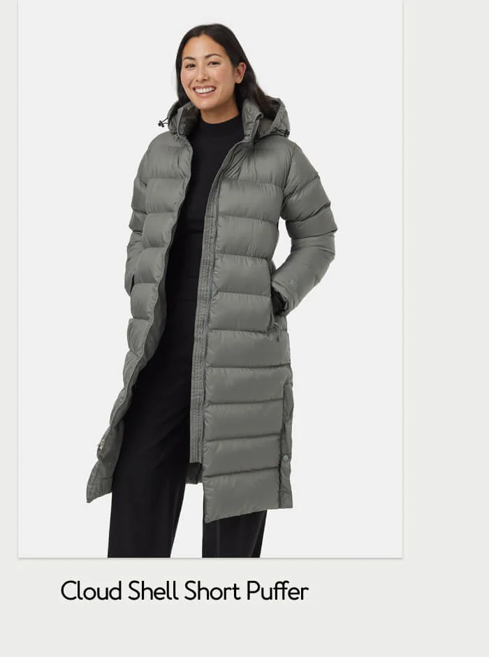 Cloud Shell Long Puffer