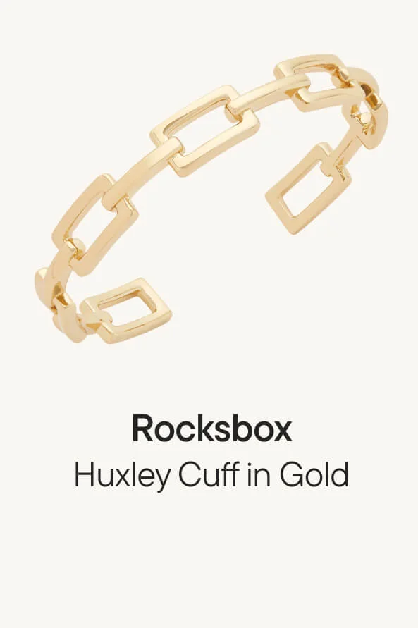 HUXLEY CUFF IN GOLD