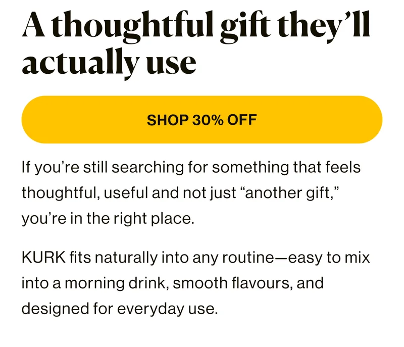 A thoughtful gift